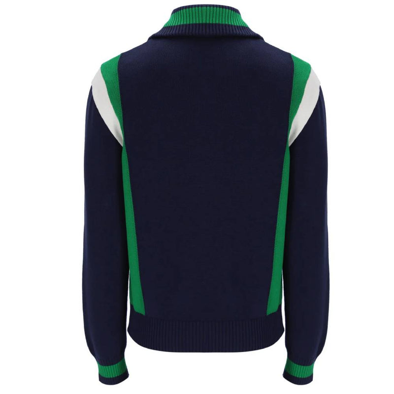 Fila Vintage Cortez Colour Block Knitted Track Top Fila Navy