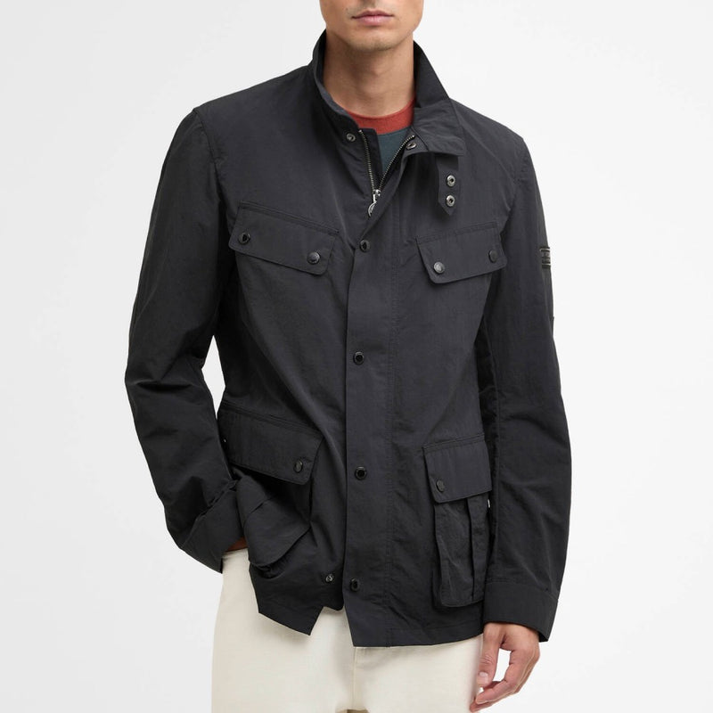 Barbour International Modern Duke Showerproof Jacket Black