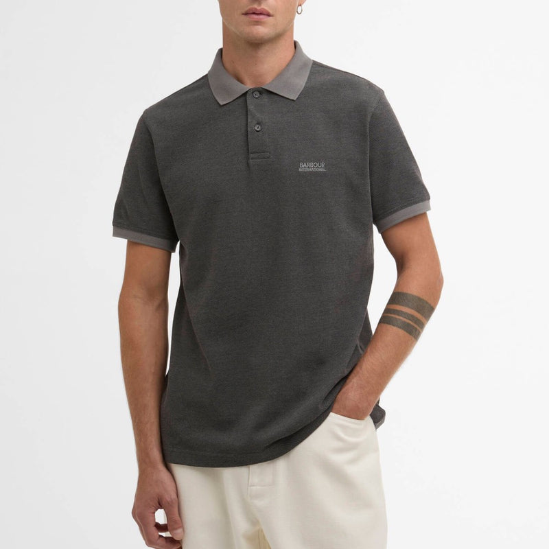 Barbour International Cowley Polo Shirt Black
