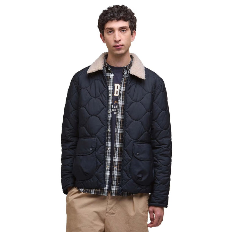 Barbour Jig Quilted Jacket Navy