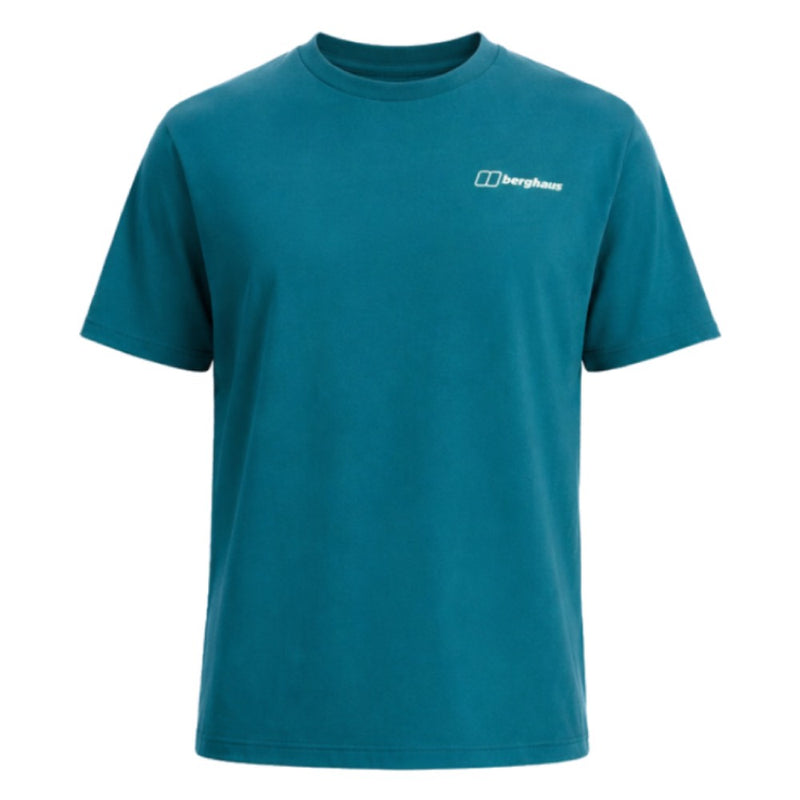 Berghaus Mens Geo Moutaintry Essential T-Shirt Northern Storm