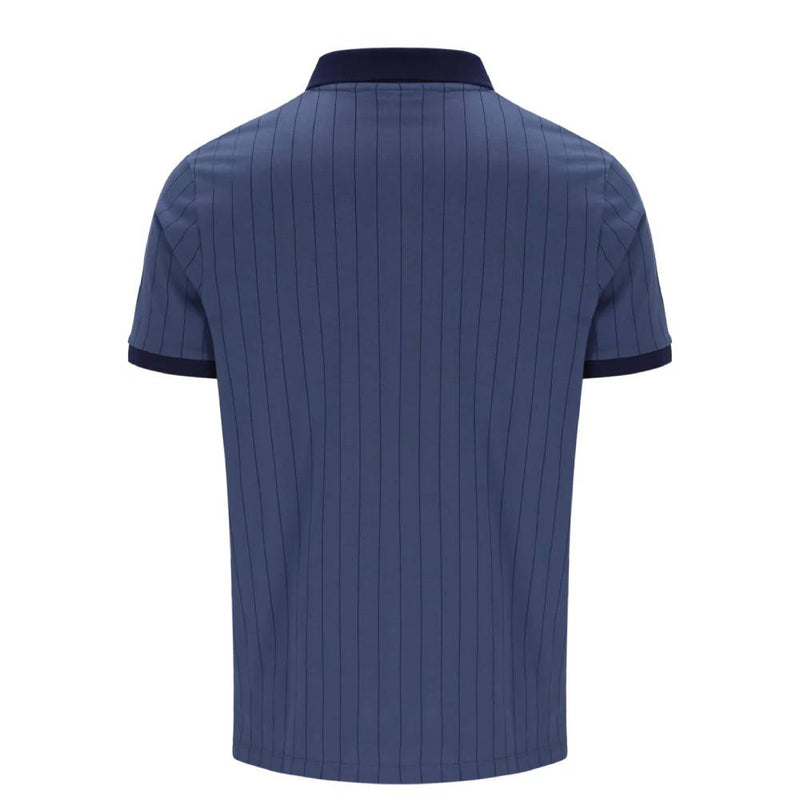 Fila Vintage BB1 Classic Vintage Striped Polo Shirt Vintage Indigo