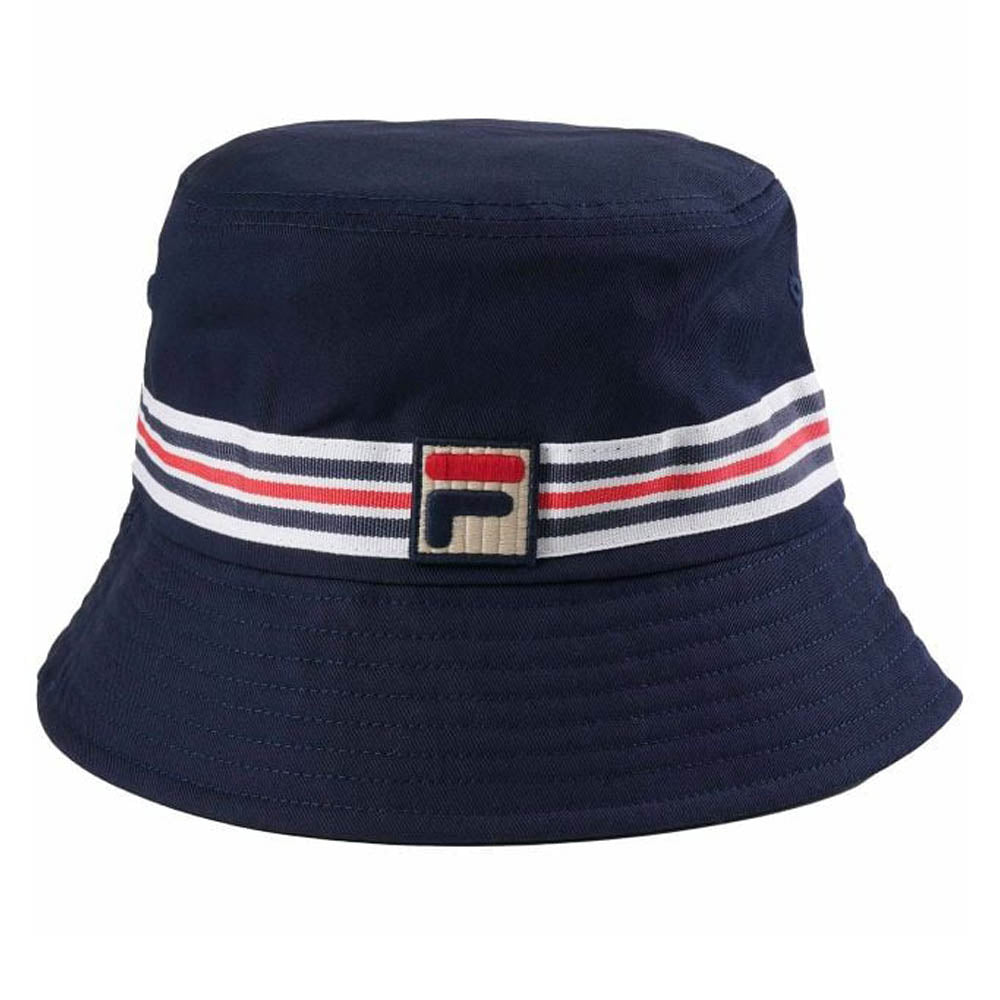 Fila Vintage Jojo Bucket Hat Navy