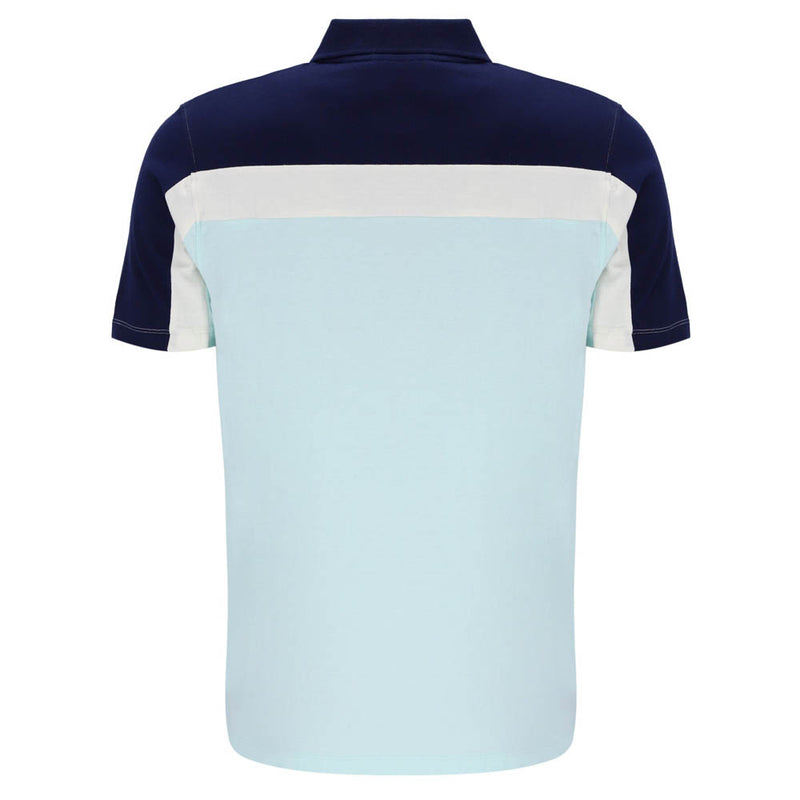 Fila Vintage Kaiser Cut & Sew Vintage Wash Polo Shirt Blue Glass / Navy
