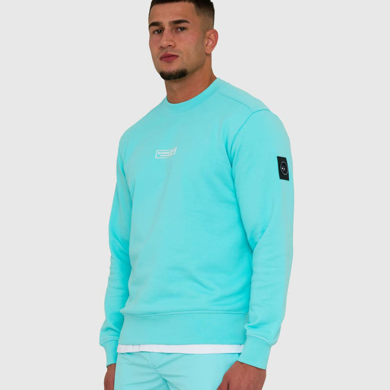 Marshall Artist Siren Crew Sweat Aqua