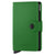 Secrid Miniwallet Matte Bright Green Leather Wallet