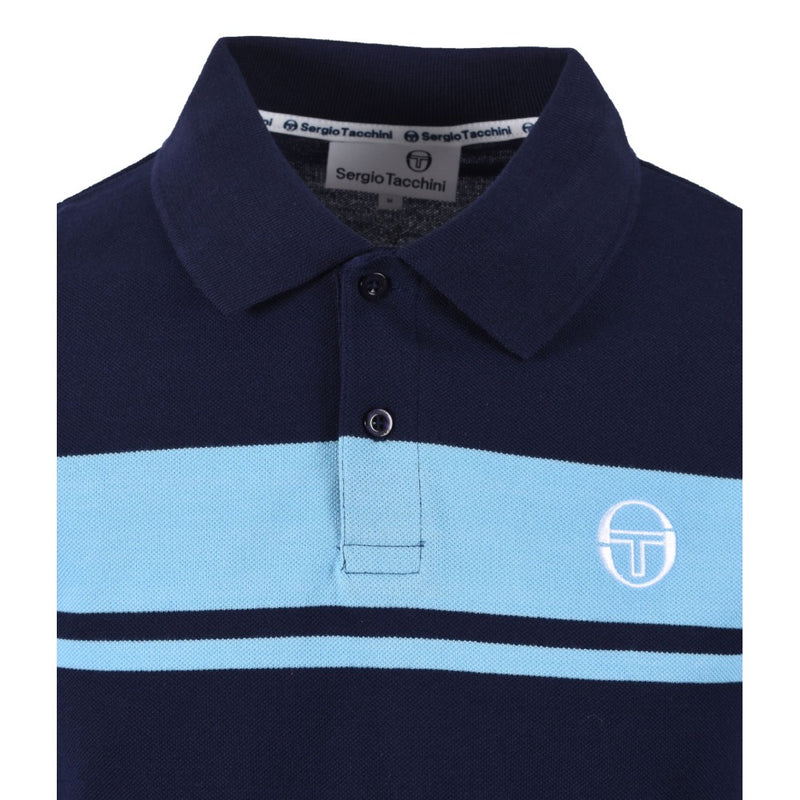 Sergio Tacchini Young Line Polo Shirt Maritime Blue / Baltic Sea