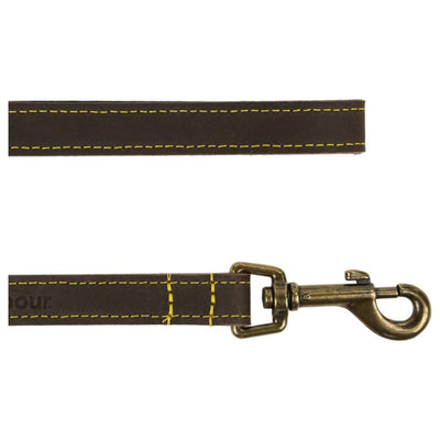 Barbour Leather Dog Lead Brown