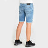DML Jeans Ikos Denim Shorts In Ripped Light Wash