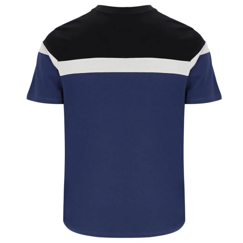 Fila Aiden Cut and Sew T-Shirt Fila Navy