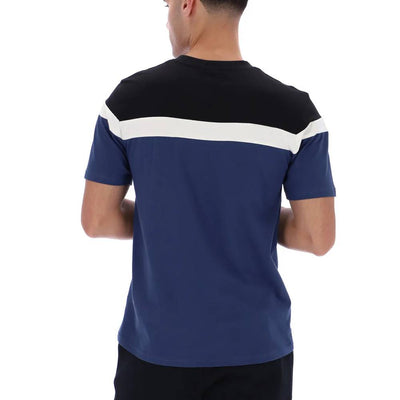 Fila Aiden Cut and Sew T-Shirt Fila Navy