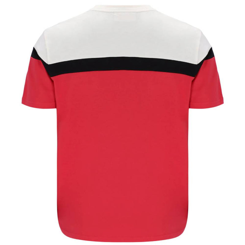 Fila Aiden Cut and Sew T-Shirt Fila Red