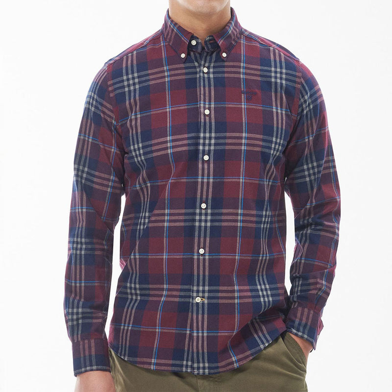 Barbour Edgar Tailored Check Shirt Port