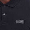Barbour International Essential Long Sleeve Polo Shirt Black