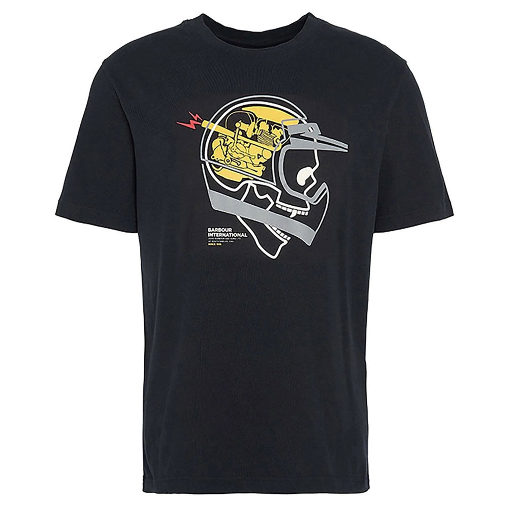 Barbour International Vallis Graphic T-Shirt Black