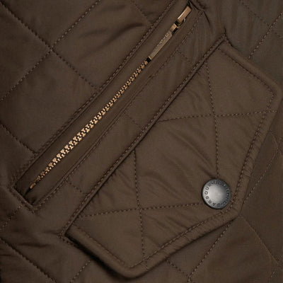 Barbour Powell Quilted Jacket Olive