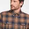 Barbour Singsby Thermo Weave Shirt Navy