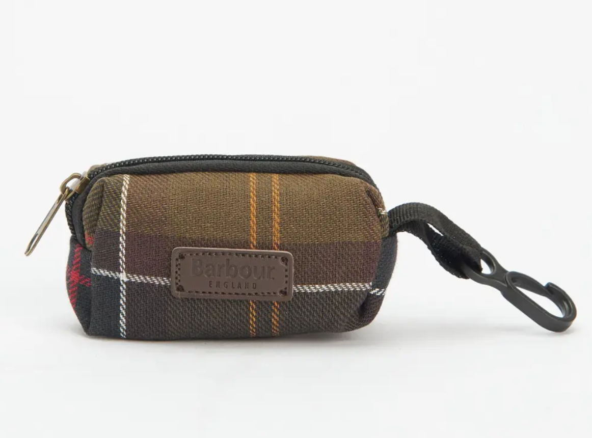 Barbour Classic Tartan Dog Poop Bag Dispenser
