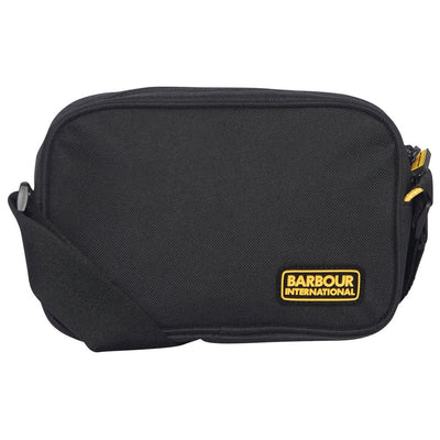 Barbour International Knockhill Micro Cross Body Bag Black