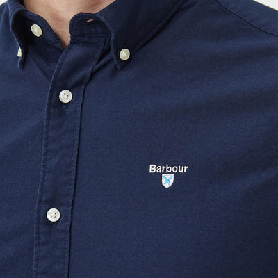 Barbour Oxtown Tailored Shirt Navy