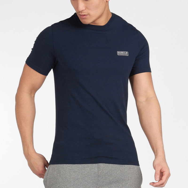 Barbour International Small Logo T-Shirt International Navy