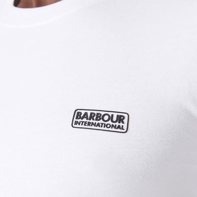 Barbour International Small Logo T-Shirt White