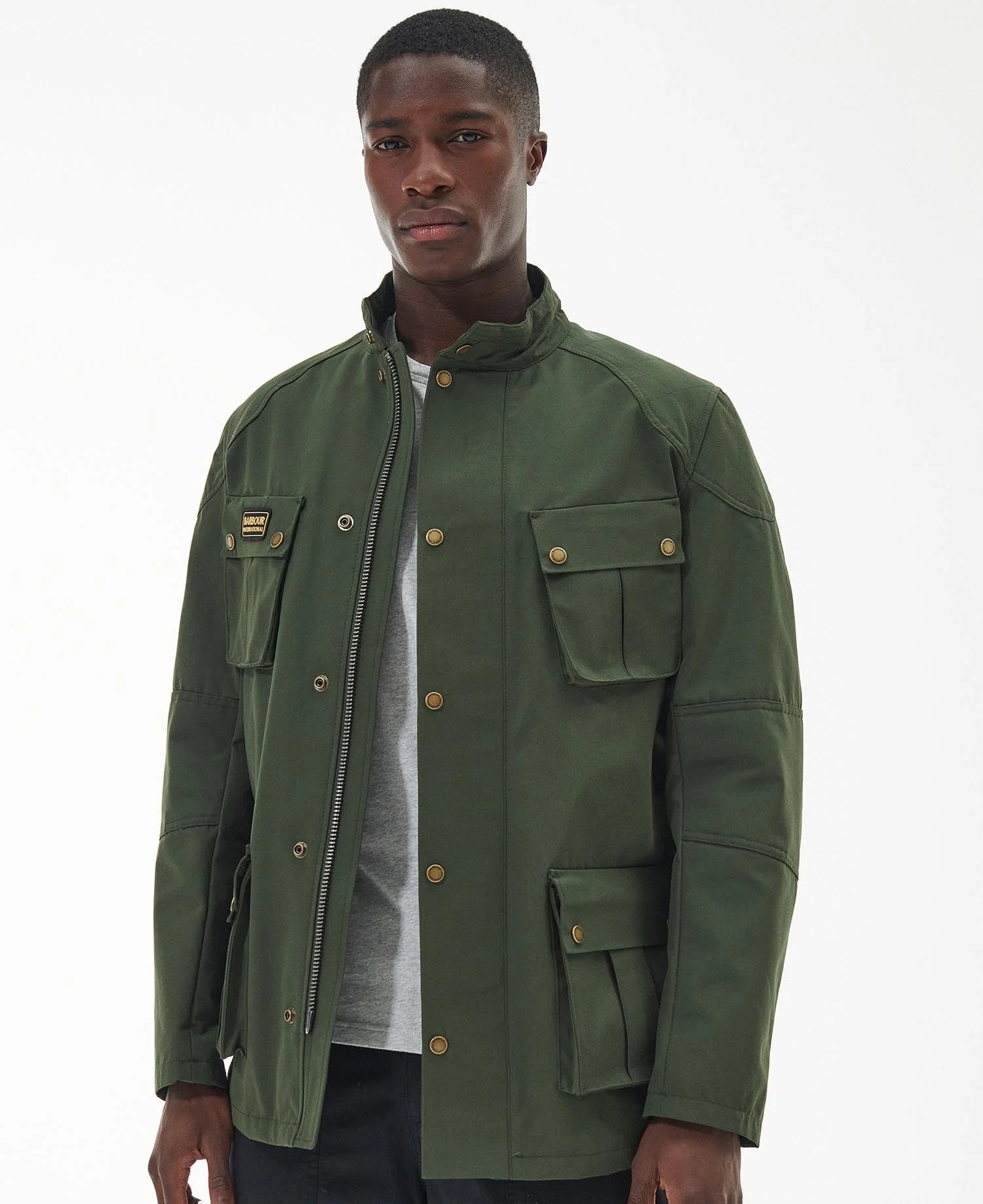 Barbour international coat online