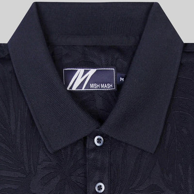 Mish Mash Lento Short Sleeve Polo Shirt Navy
