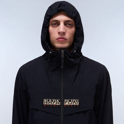 Napapijri Rainforest Open Anorak Jacket Black