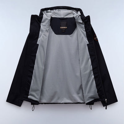 Napapijri Rainforest Open Anorak Jacket Black