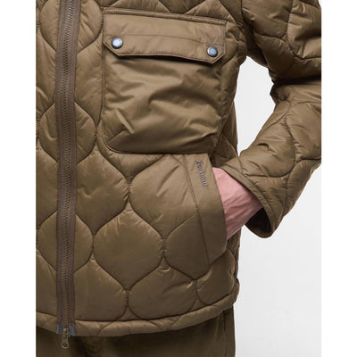 Barbour Re-Engineered Hooded Spey Quilt Jacket Beech
