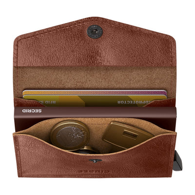 Secrid Envelope Wallet Vintage Cognac