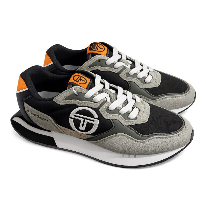 Sergio Tacchini Udine Trainers Black Khaki