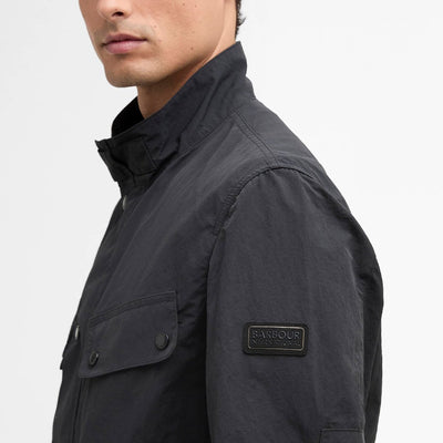 Barbour International Modern Duke Showerproof Jacket Black