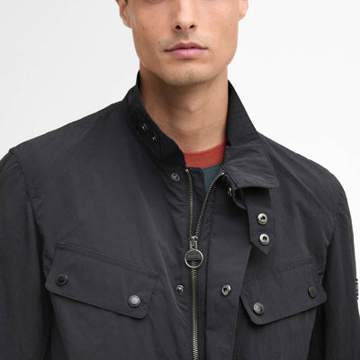 Barbour International Modern Duke Showerproof Jacket Black