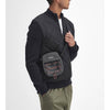 Barbour Arwin Canvas Crossbody Bag Charcoal