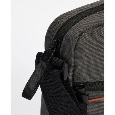 Barbour Arwin Canvas Crossbody Bag Charcoal