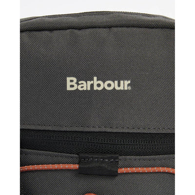 Barbour Arwin Canvas Crossbody Bag Charcoal