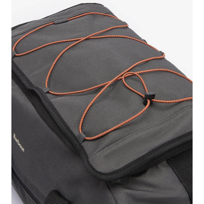 Barbour Arwin Duffle Bag Charcoal / Ginger