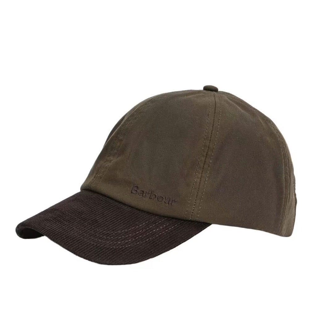 Barbour Mens Ashby Cap Olive