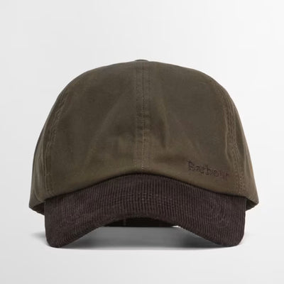 Barbour Mens Ashby Cap Olive