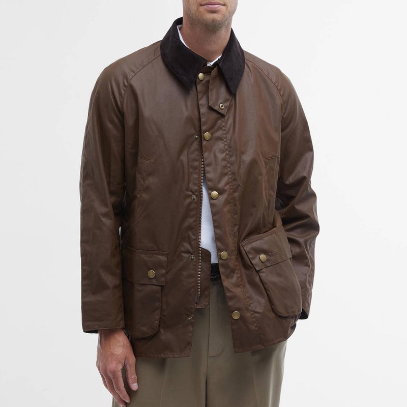 Barbour Ashby Wax Jacket Bark
