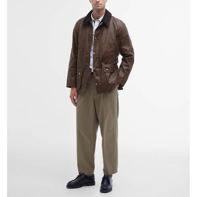 Barbour Ashby Wax Jacket Bark