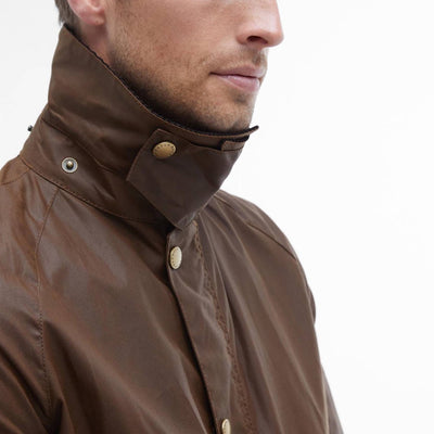 Barbour Ashby Wax Jacket Bark