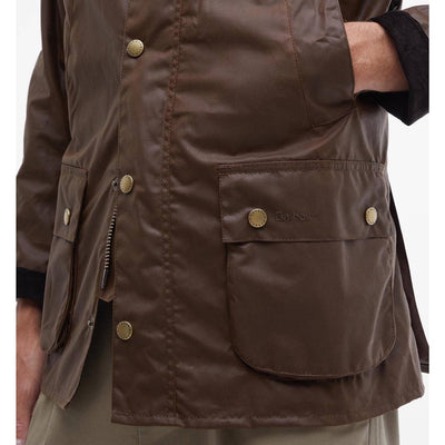 Barbour Ashby Wax Jacket Bark