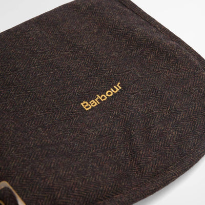 Barbour Barlow Tweed Dog Coat Brown