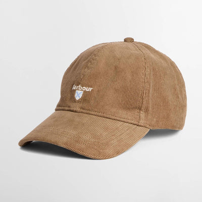 Barbour Bayfield Cord Cap Beige