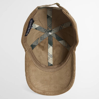 Barbour Bayfield Cord Cap Beige