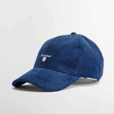 Barbour Bayfield Cord Cap Blue