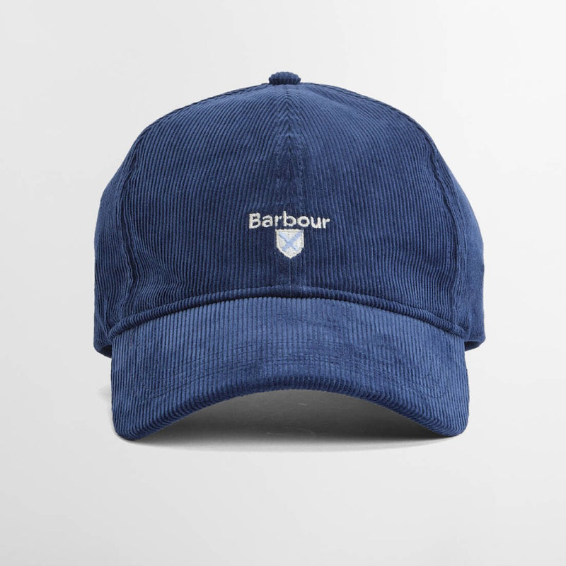Barbour Bayfield Cord Cap Blue